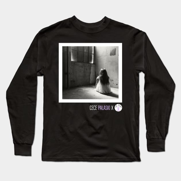 Cece Palaski - Window - B&W - Light Long Sleeve T-Shirt by The GCAP Shirts and Merch